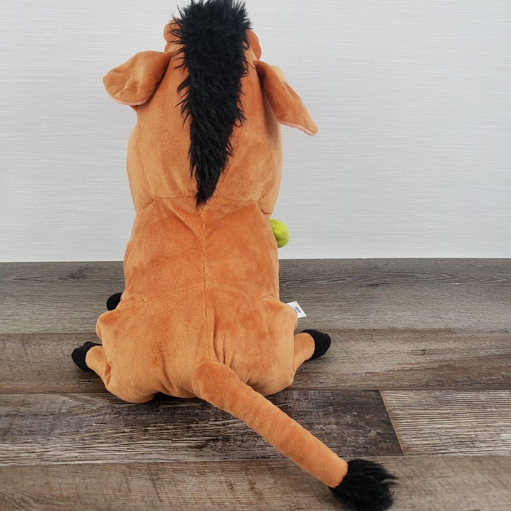 Pumbaa The Lion King Disney Store Exclusive Large Plush With Grub Bugs - Picture 5 of 13
